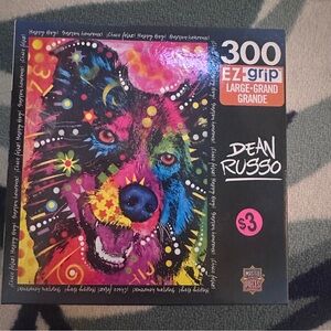 Dean Russo Colorful Dog Puzzle - 300 Pieces